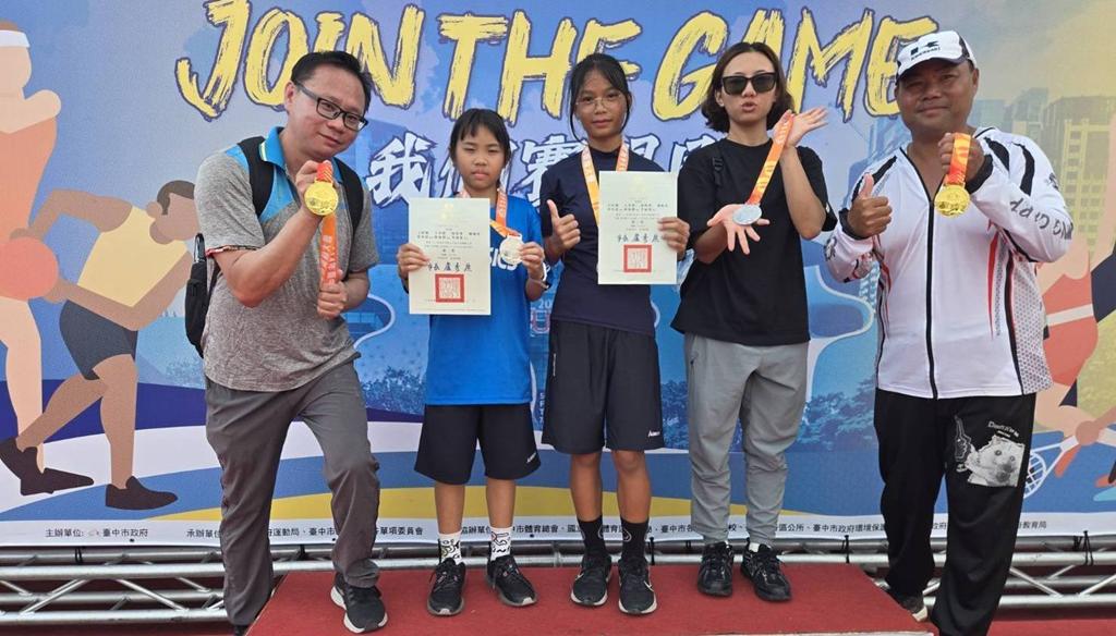 連結到大秀田徑小將參加114年台中市全市運動會 榮獲國小女童400公尺接力第二名、800公尺接力第二名